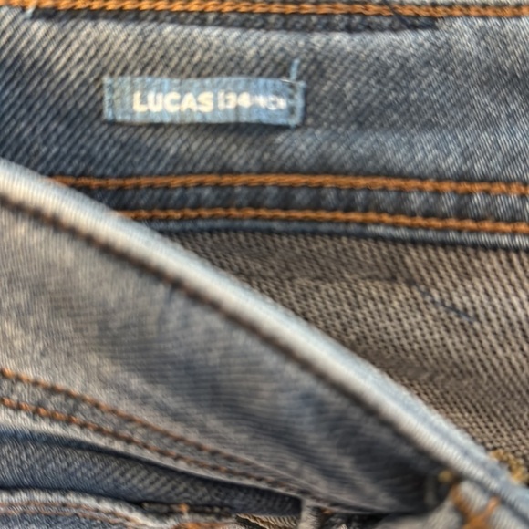 Bare Denim Blue tab men’s Lucas size 34 - Picture 9 of 13